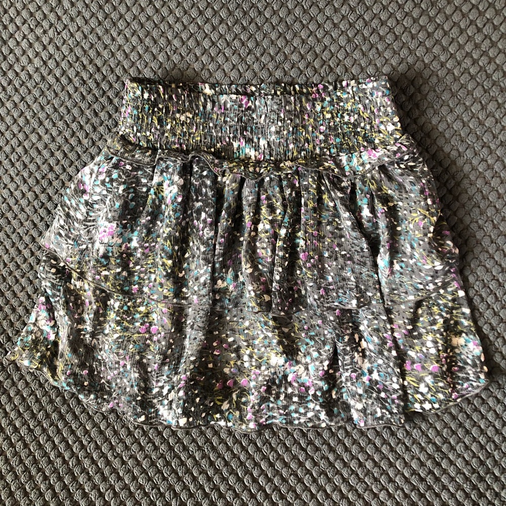 Mudd Juniors XS Floral Skirt